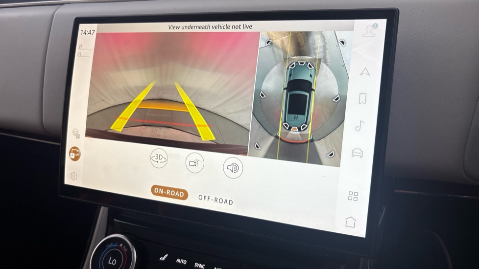 LAND ROVER RANGE ROVER SPORT reverse camera