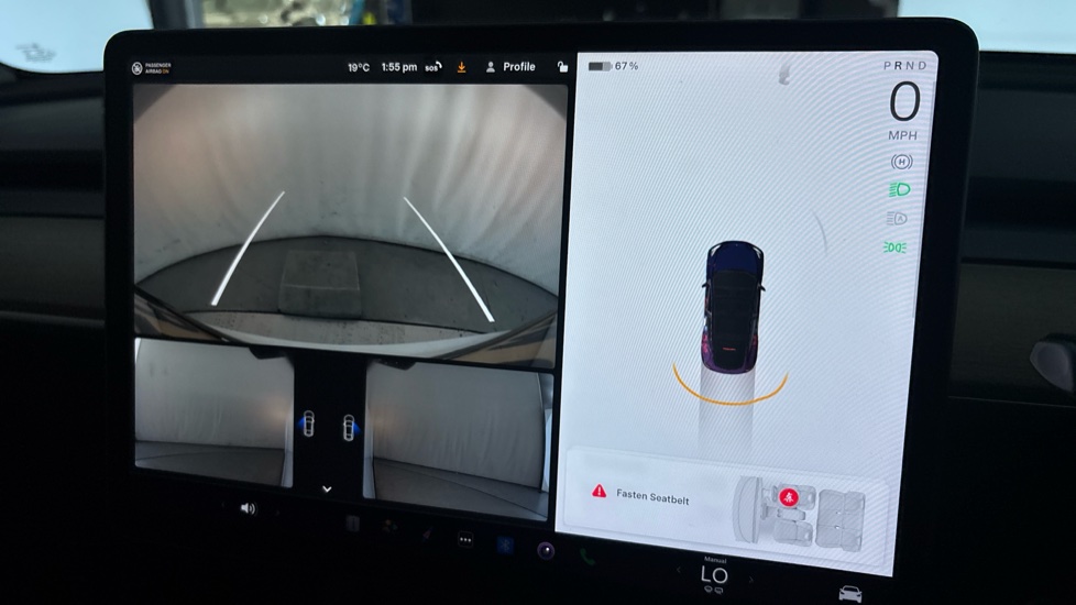 TESLA MODEL Y reverse camera