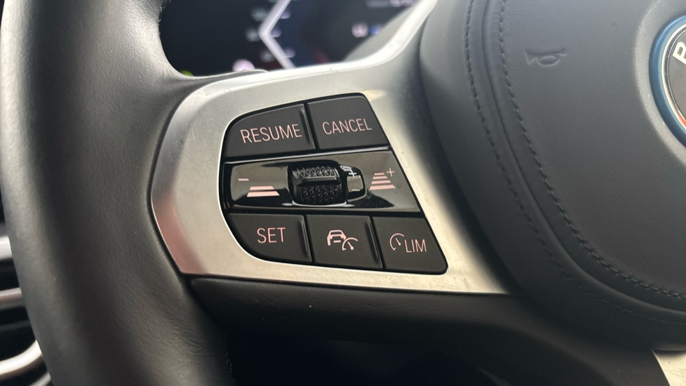 BMW I4 cruise control