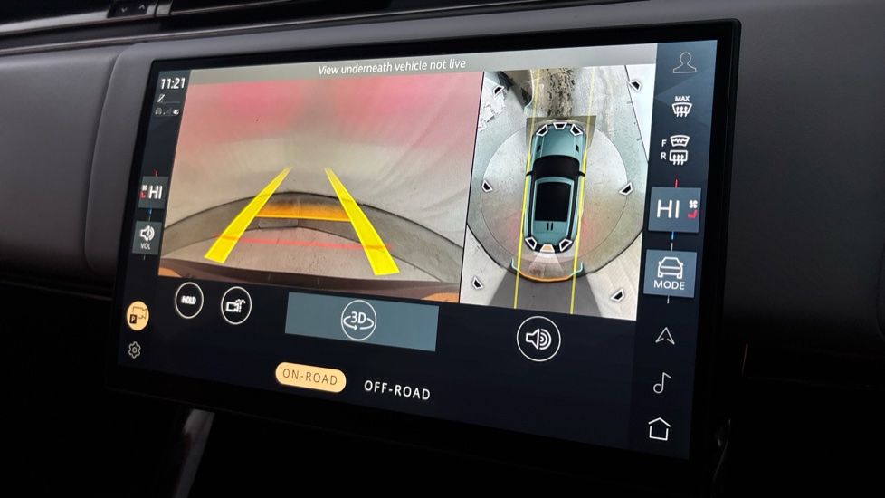 LAND ROVER RANGE ROVER SPORT reverse camera