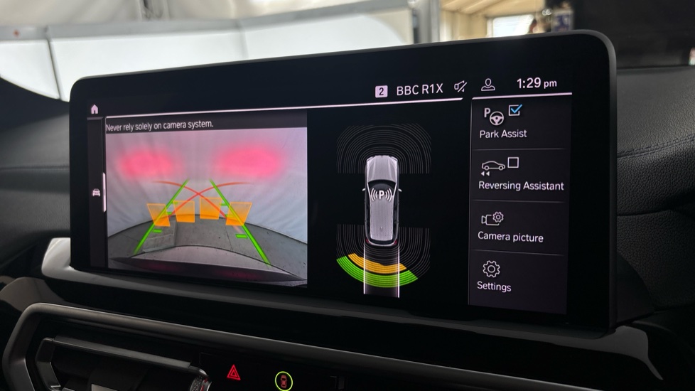 BMW iX3 Reverse camera