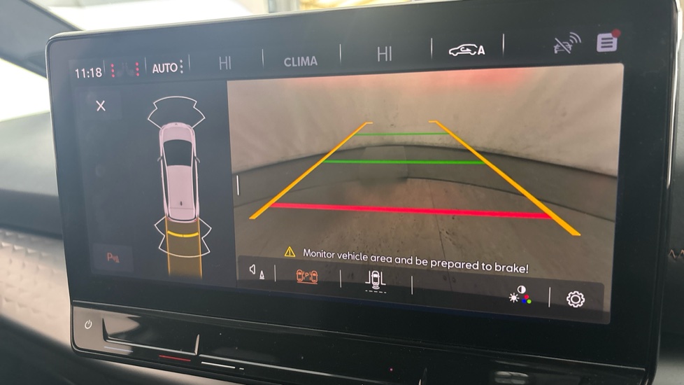 CUPRA BORN Reverse camera