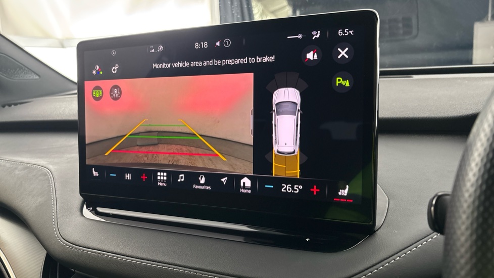 SKODA ENYAQ reverse camera