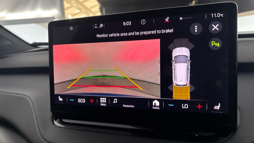 SKODA ENYAQ reverse camera