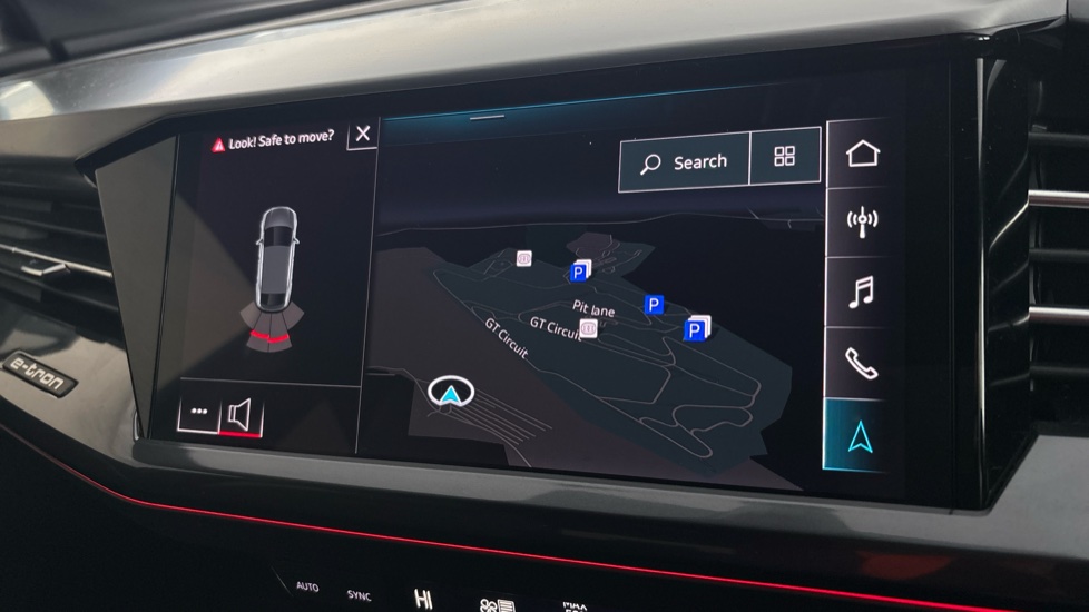 AUDI Q4 parking sensors