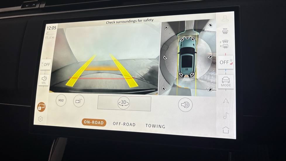 LAND ROVER RANGE ROVER SPORT reverse camera