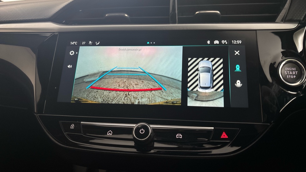 VAUXHALL CORSA reverse camera