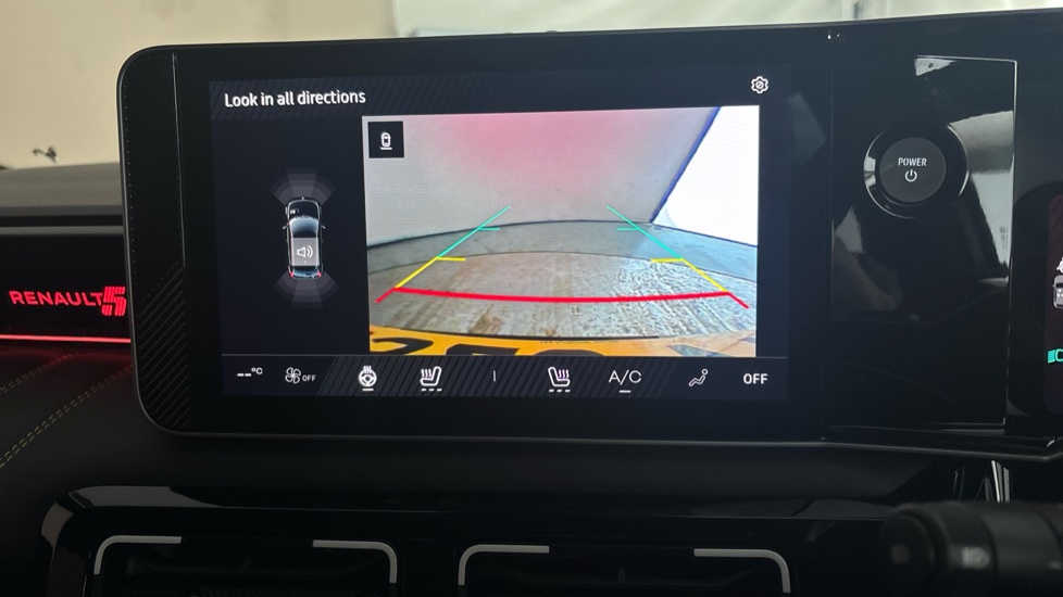 RENAULT 5 reverse camera