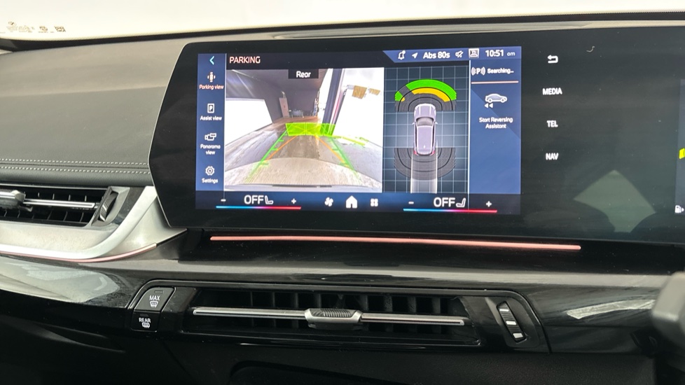 BMW X1 reverse camera