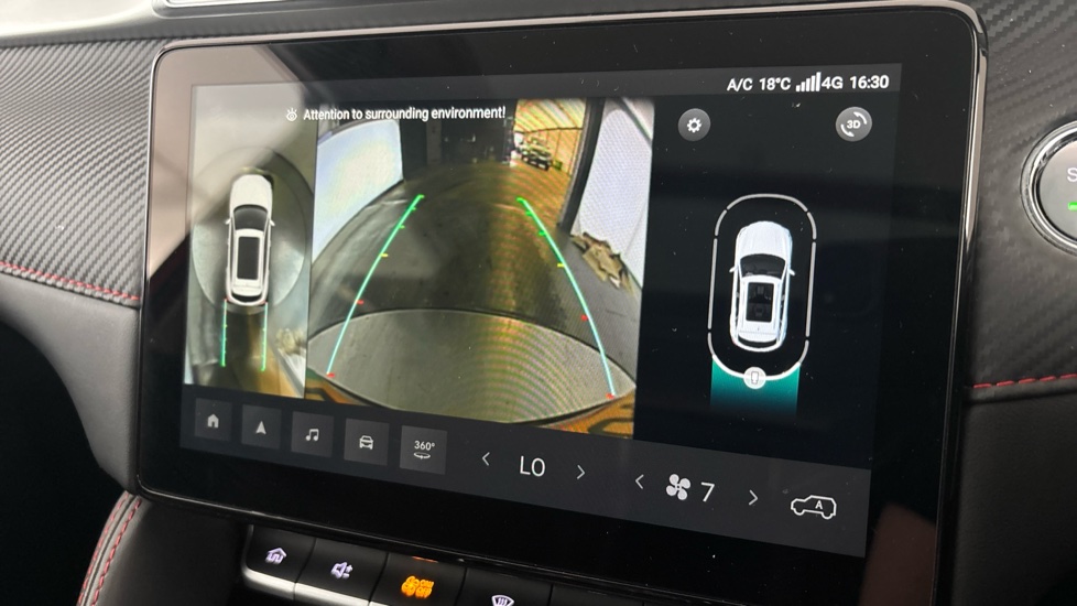 MG ZS Reverse camera