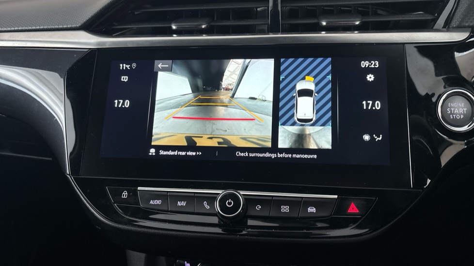 VAUXHALL CORSA reverse camera
