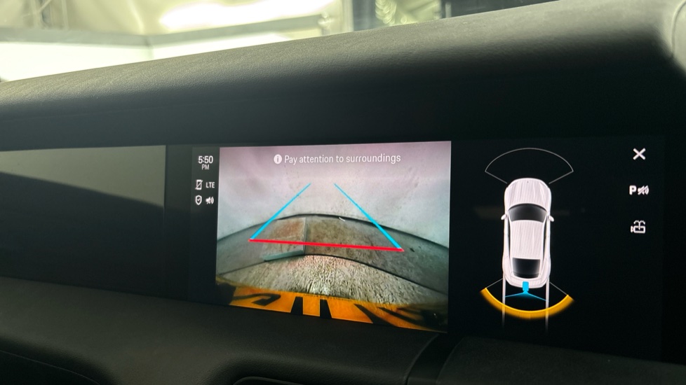 PORSCHE TAYCAN Reverse camera