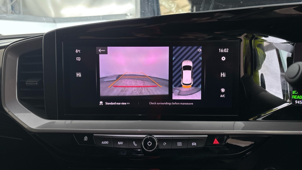 VAUXHALL MOKKA reverse camera