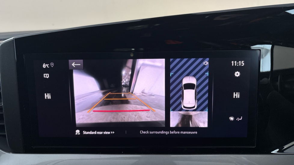 VAUXHALL MOKKA Reverse camera