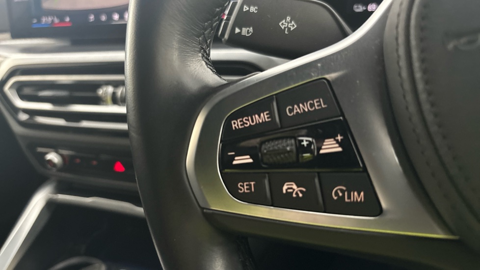 BMW I4 cruise control