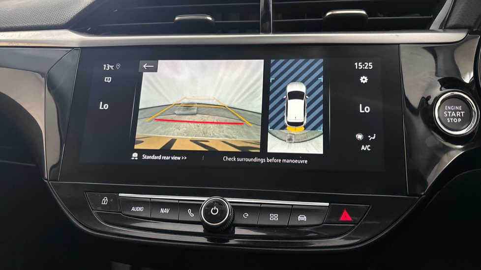 VAUXHALL CORSA reverse camera