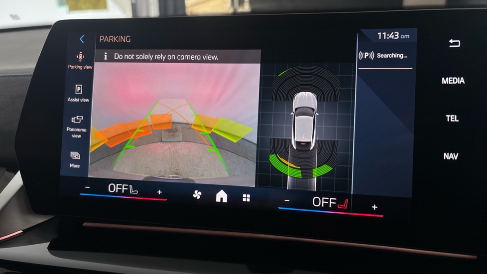 BMW iX2 reverse camera