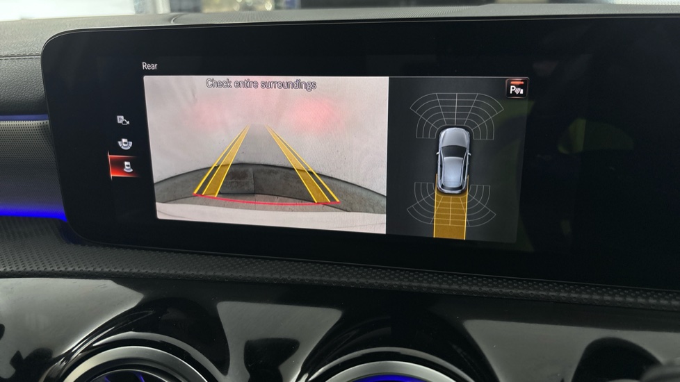 MERCEDES A CLASS reverse camera