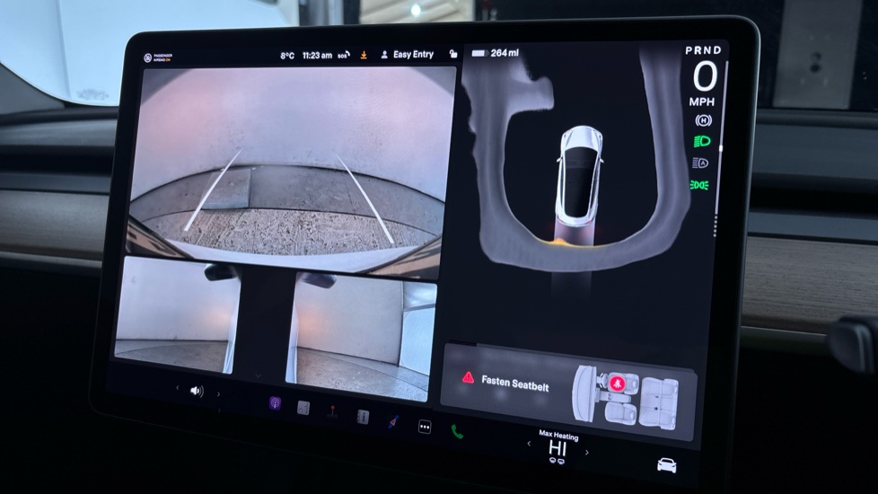 TESLA MODEL 3 reverse camera