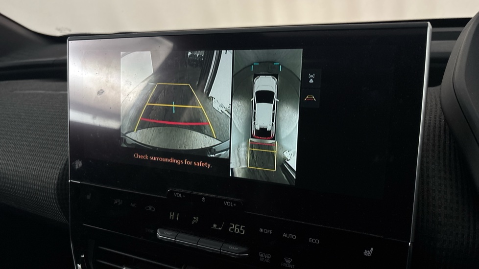Toyota BZ4X reverse camera