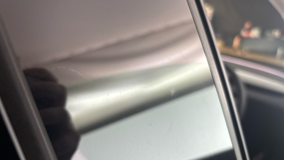 TESLA MODEL Y scratches