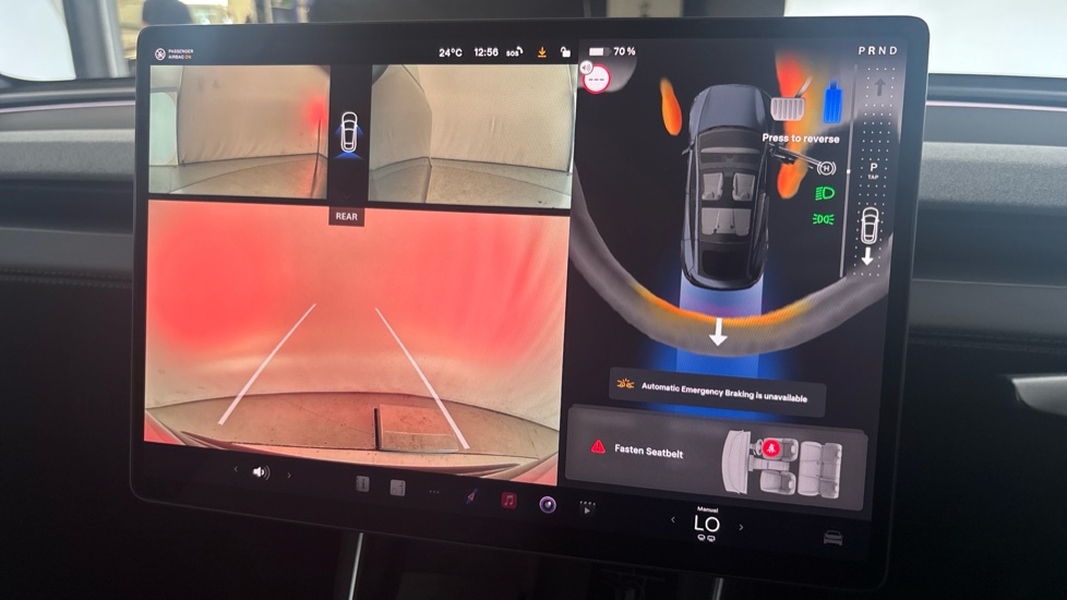 TESLA MODEL Y reverse camera