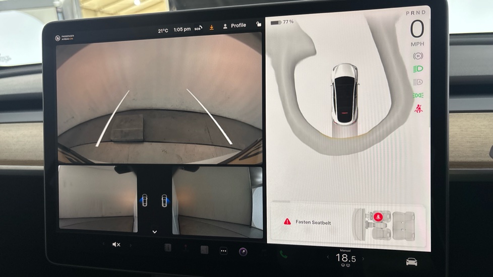 TESLA MODEL Y reverse camera