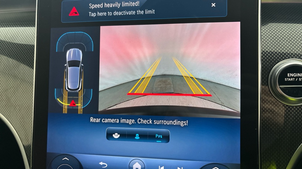 MERCEDES GLC reverse camera