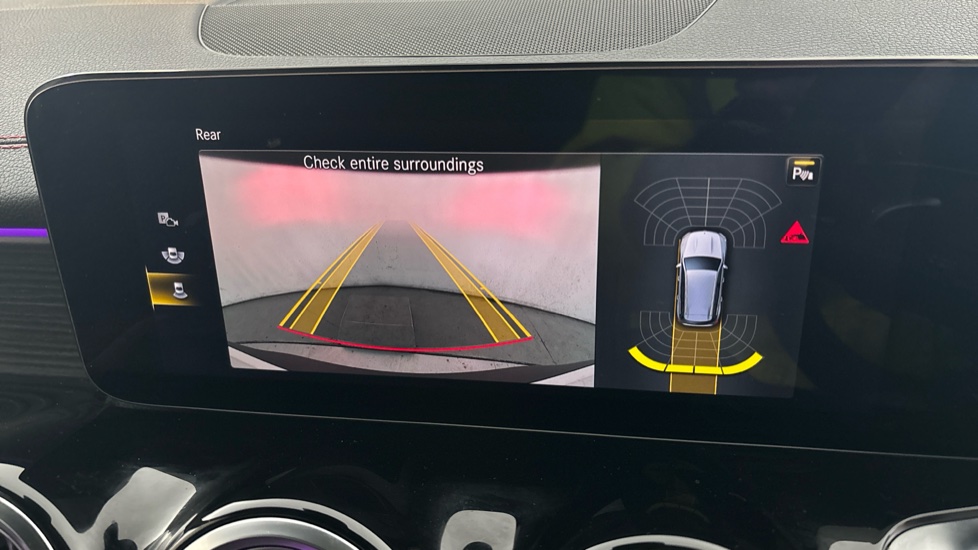 MERCEDES EQB reverse camera