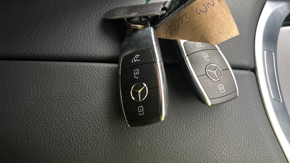 MERCEDES EQC two keys