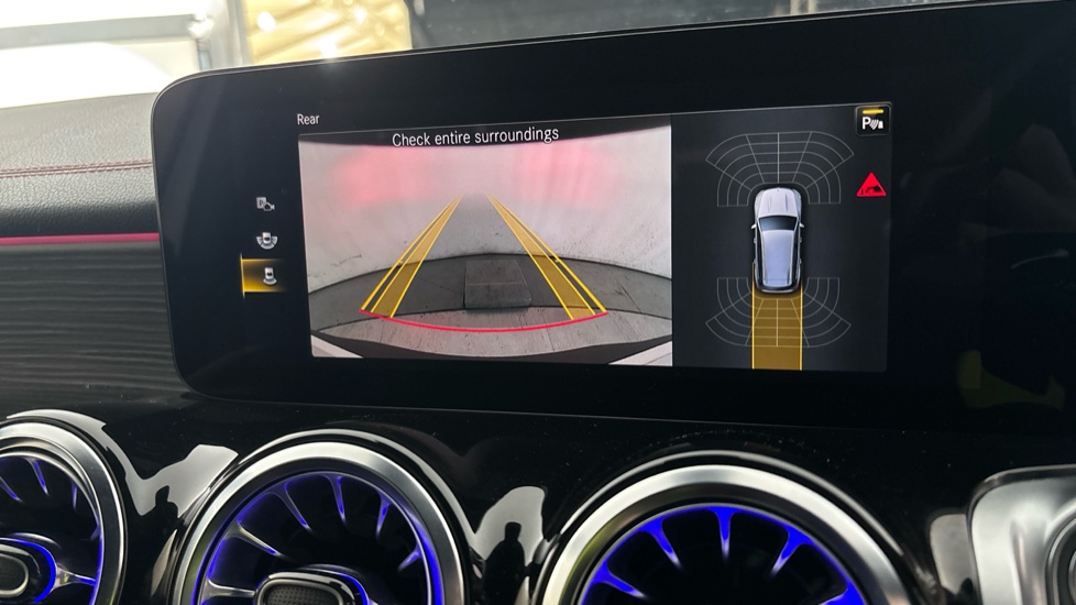 MERCEDES EQB reverse camera