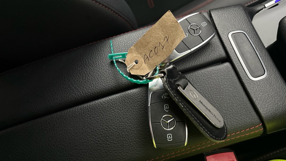 MERCEDES EQB two keys