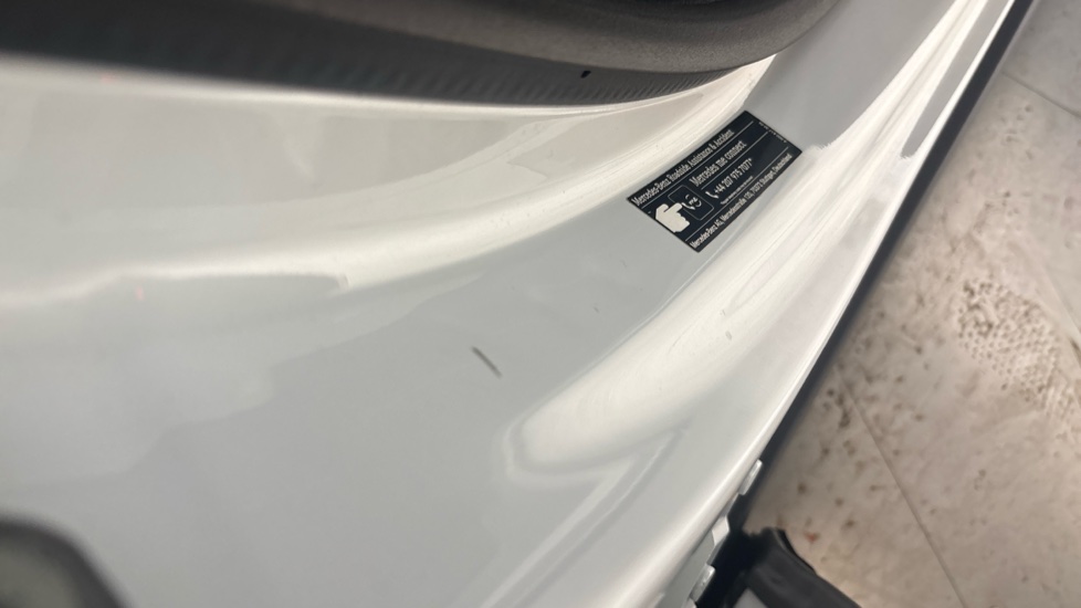 MERCEDES EQA dent and scratch