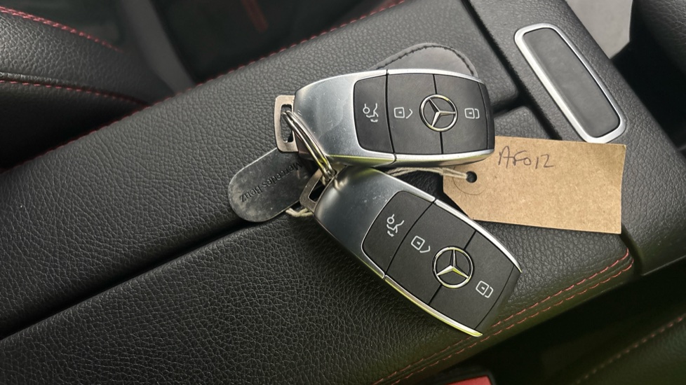 MERCEDES EQB two keys