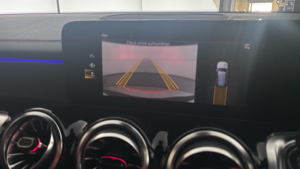 MERCEDES EQB reverse camera