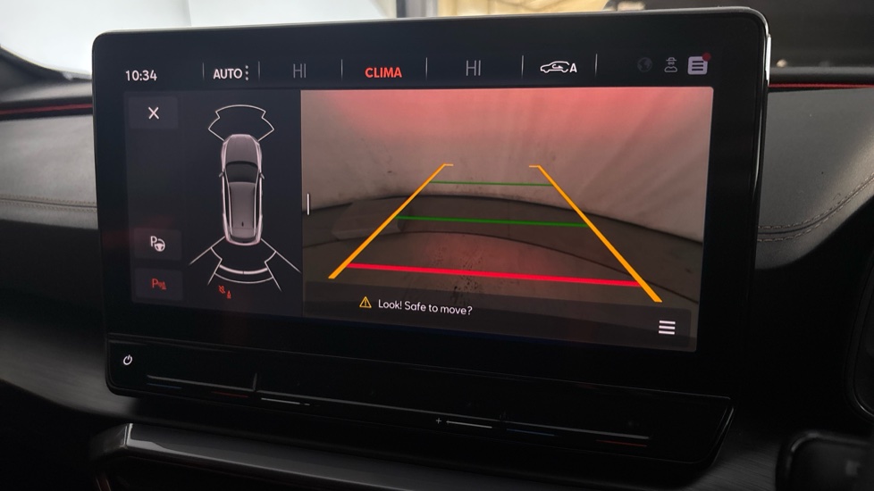CUPRA FORMENTOR reverse camera