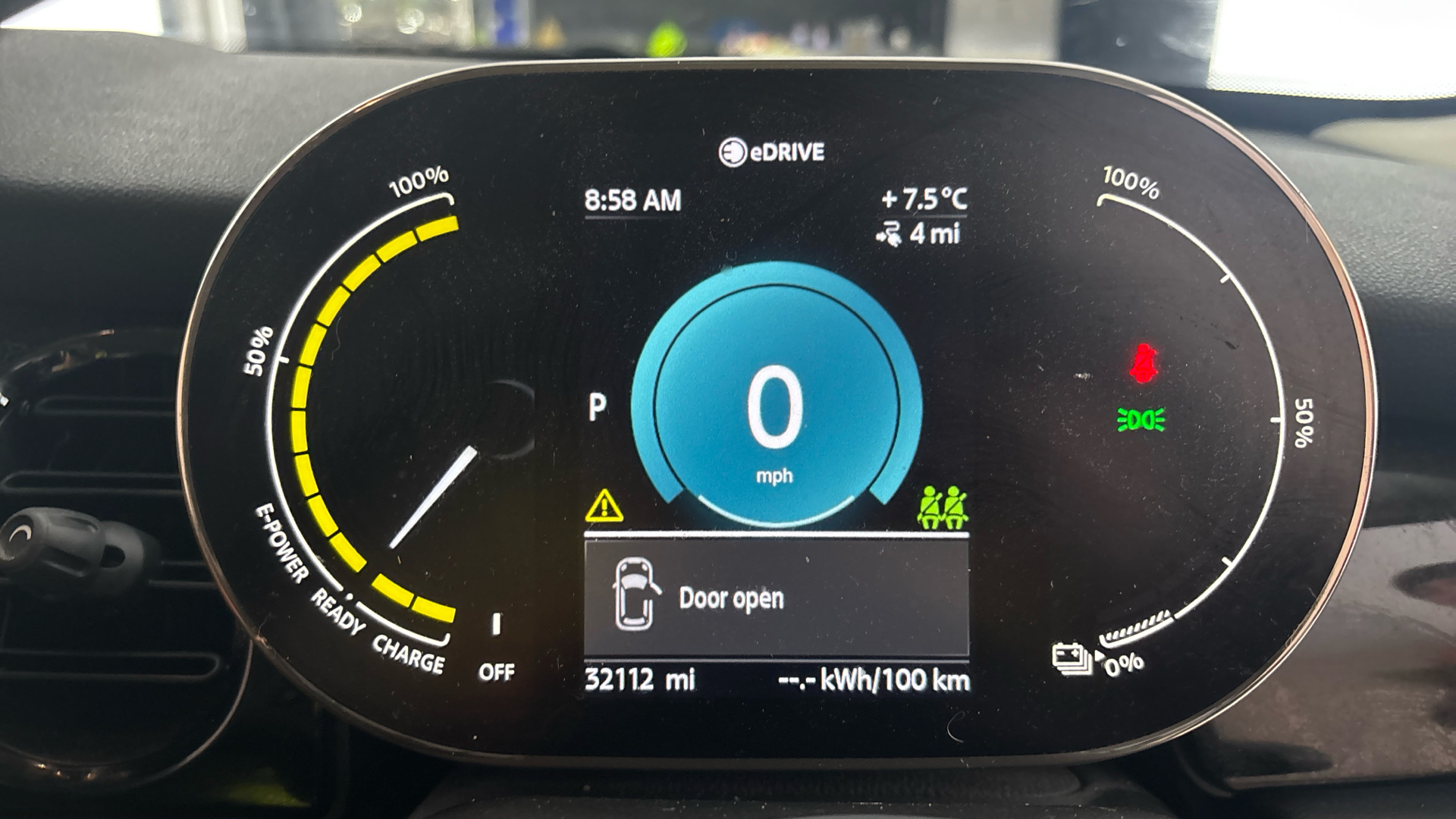 4020823 135kW Cooper S Level 1 33kWh 3dr Auto