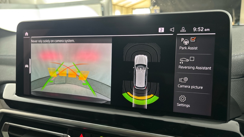 BMW iX3 Reverse camera