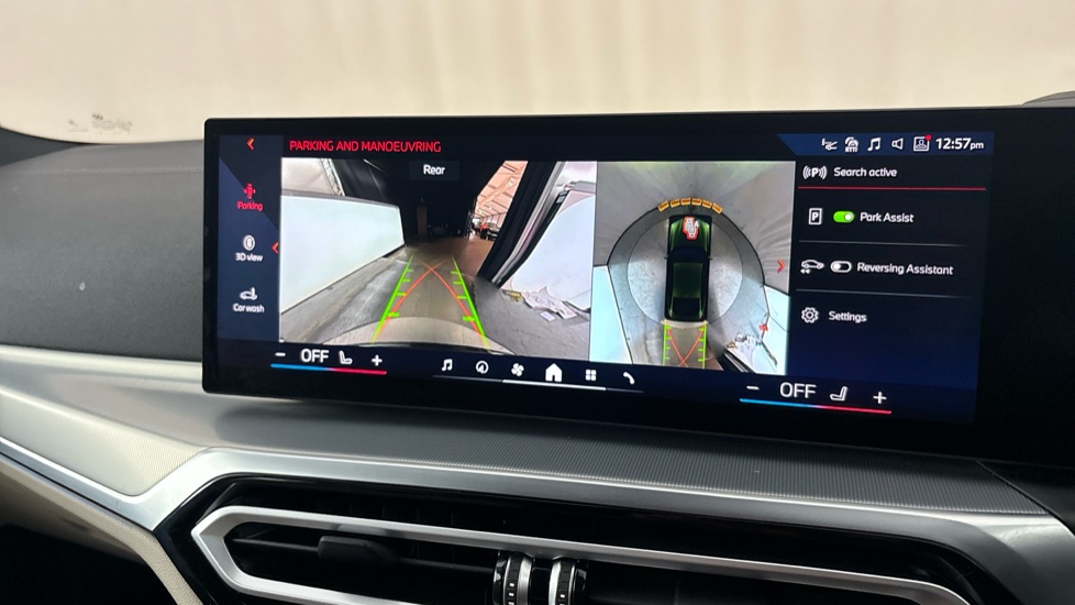 BMW I4 reverse camera