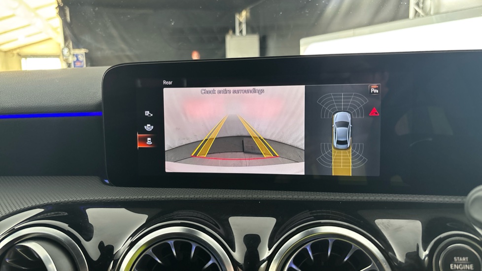MERCEDES A CLASS reverse camera