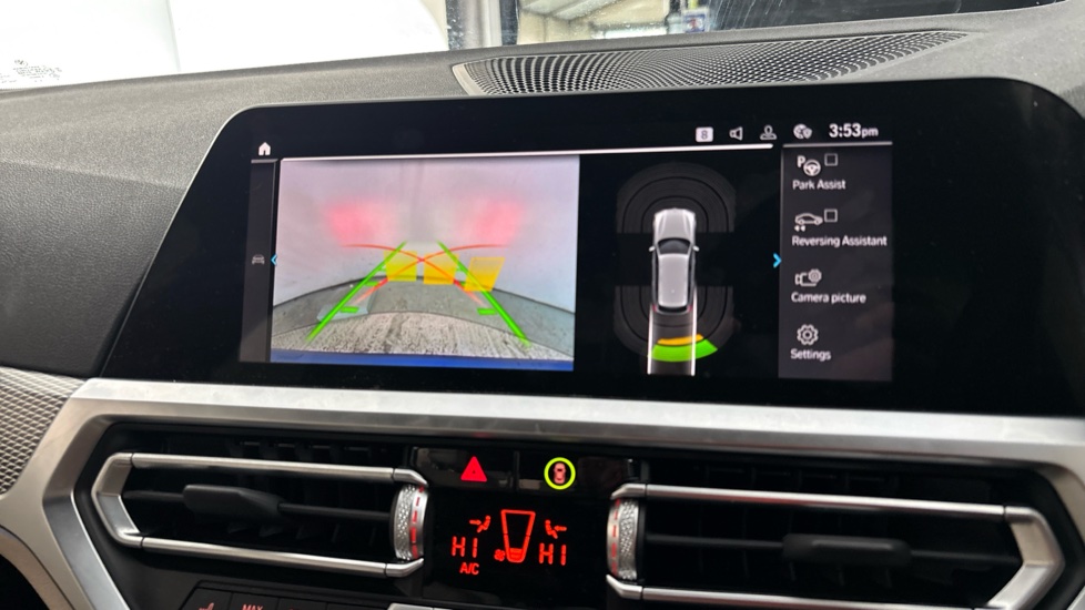 BMW 3 SERIES reverse camera