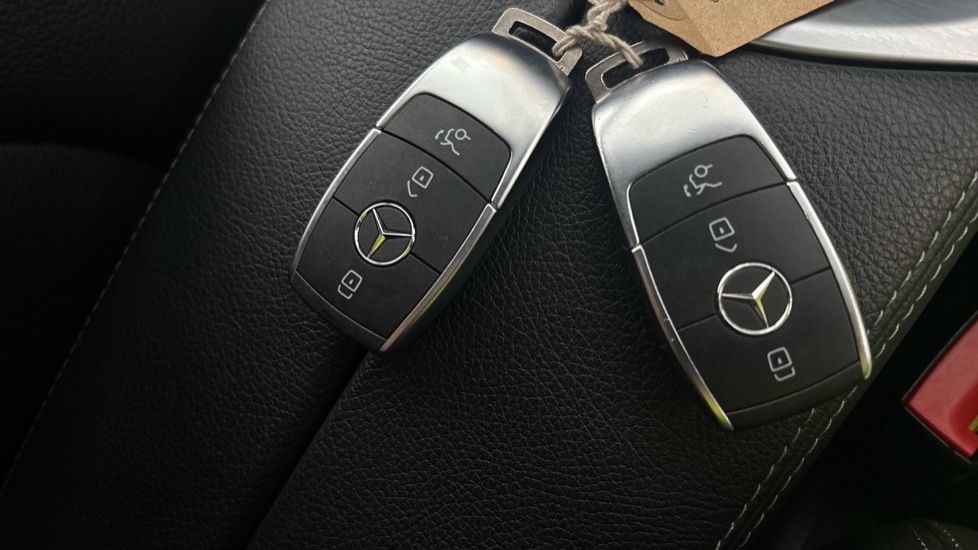 MERCEDES EQC two keys