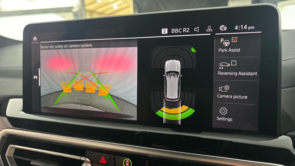 BMW iX3 Reverse camera