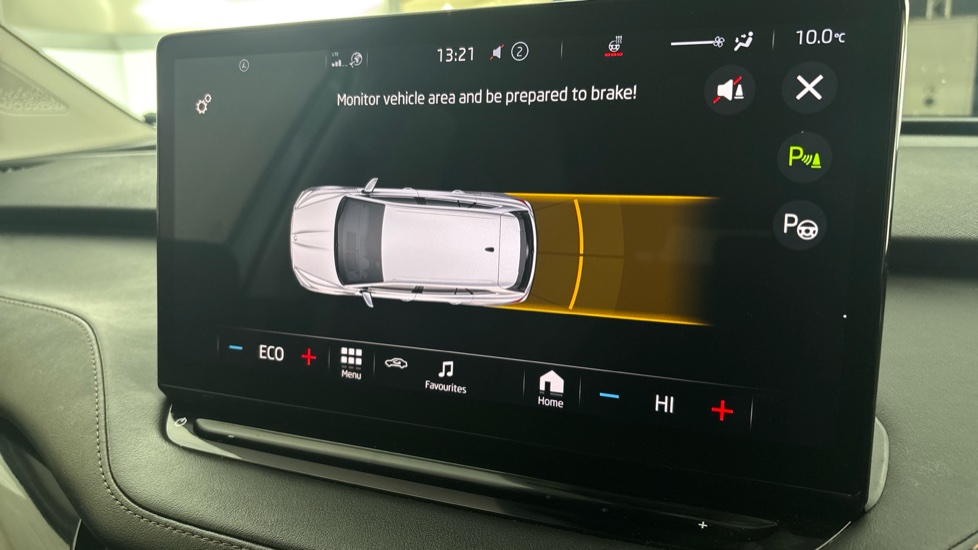 SKODA ENYAQ Rear parking sensors