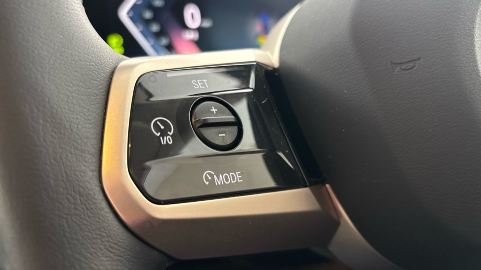 BMW iX cruise control