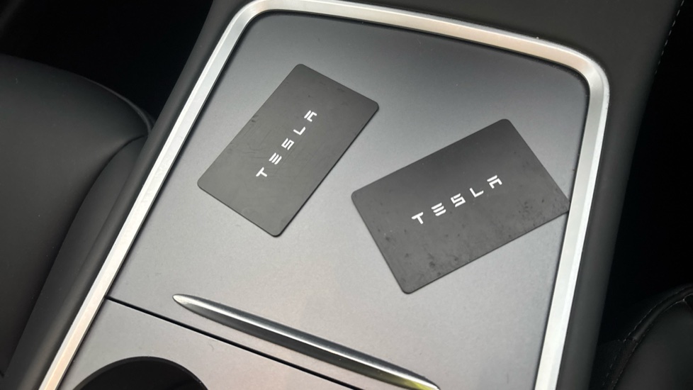 Tesla Model Y two keys