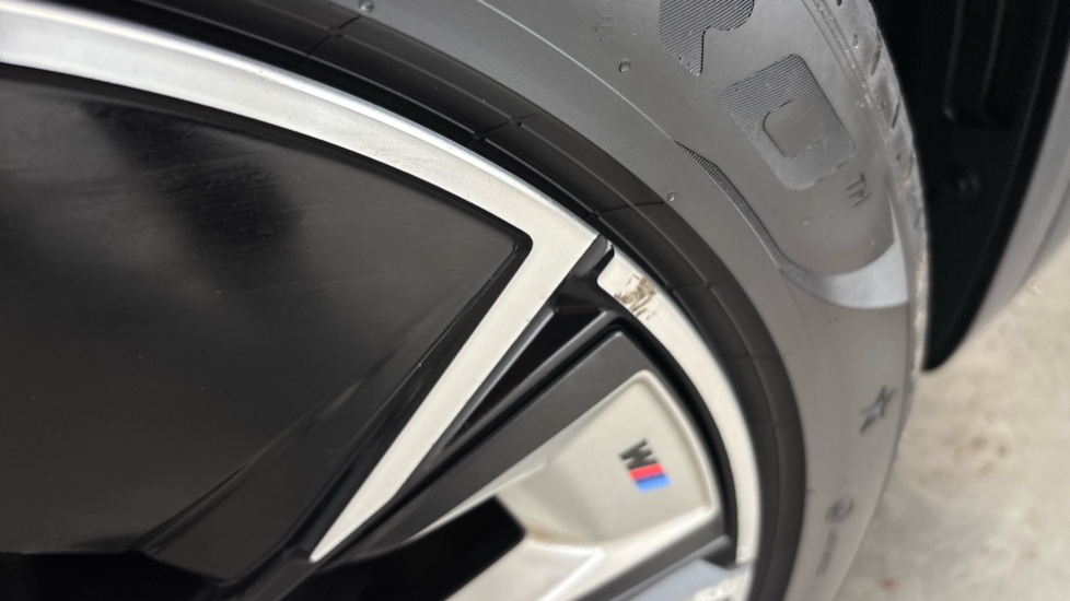 BMW iX3 scuff