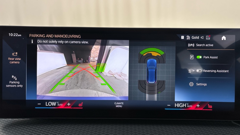 BMW 3 SERIES Reverse camera