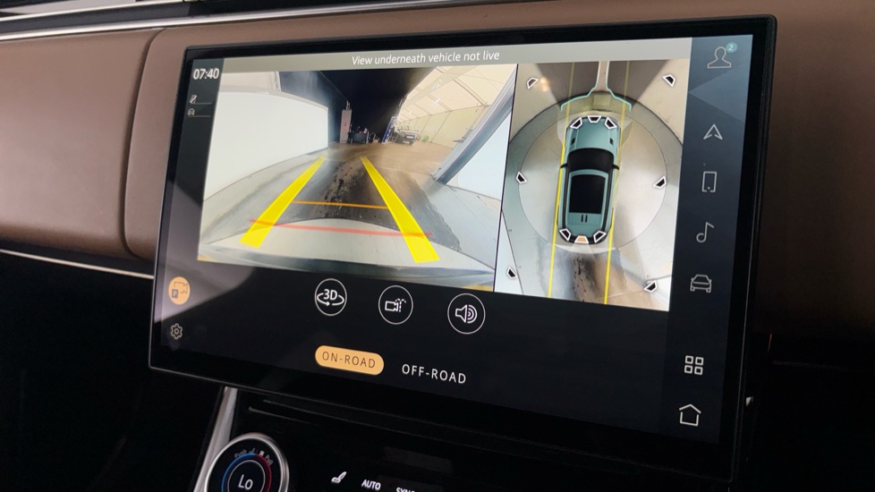 LAND ROVER RANGE ROVER SPORT reverse camera