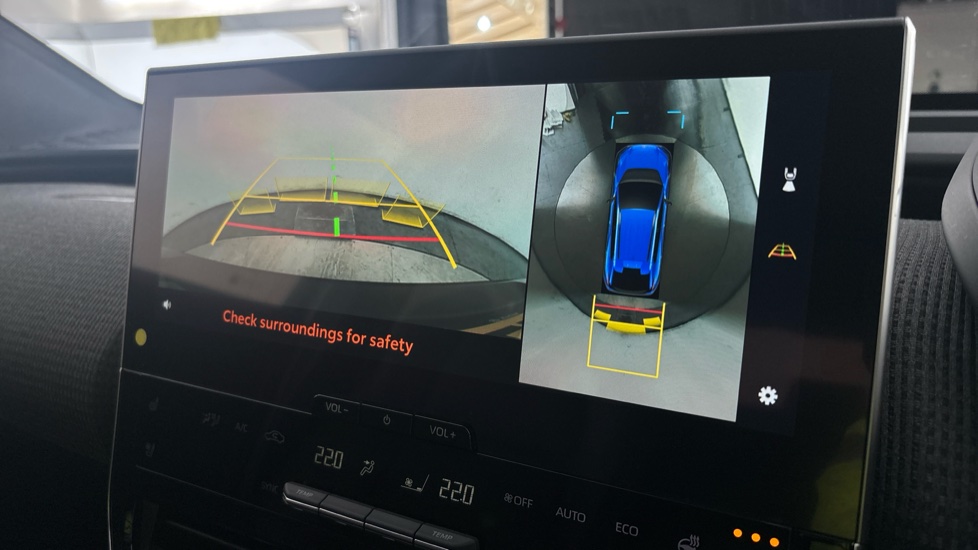 TOYOTA BZ4X reverse camera